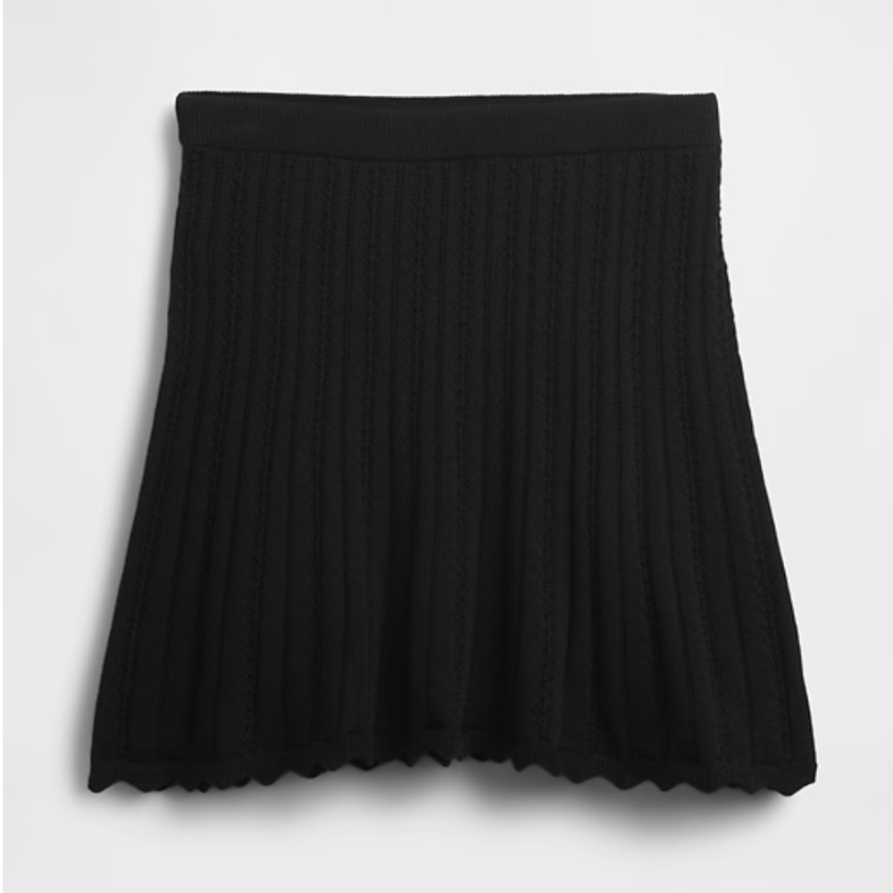GAP 100% Cotton Pointelle Mini Skirt